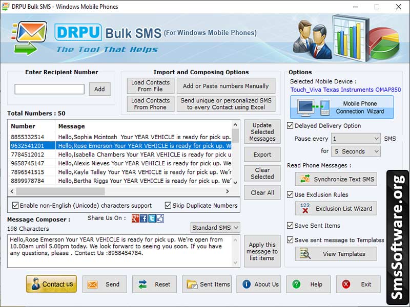 Bulk, SMS, application, software, sends, windows, mobile, phone, device, contact, computer, PC, worldwide, mass, amount, customized, business, product, publicity, personal, greeting, text, sending, tool, utility, forward, broadcast, publish, message