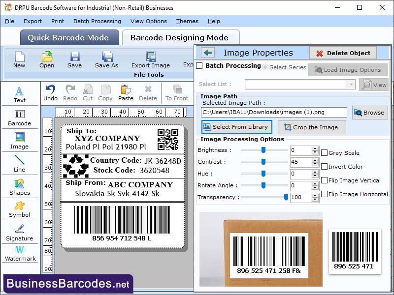 Shipping Barcode Maker Software, Barcode Printing tool for Inventory, Label Maker Application for Picking Service, Inventory Label Creator Software, Logistic Service Barcode Maker, Advance Barcode Designing Tool, Distribution Industry Label Designer