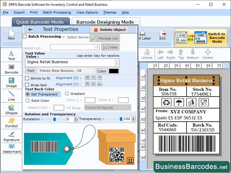 Professional Barcode Maker Software, Warehouse Label Maker Software, Packaging Barcode Creator Tool, Label Designer Program for Inventory, Multiple Barcode Printable Tool, Inventory label Maker Program, Windows Barcode Label Maker Tool