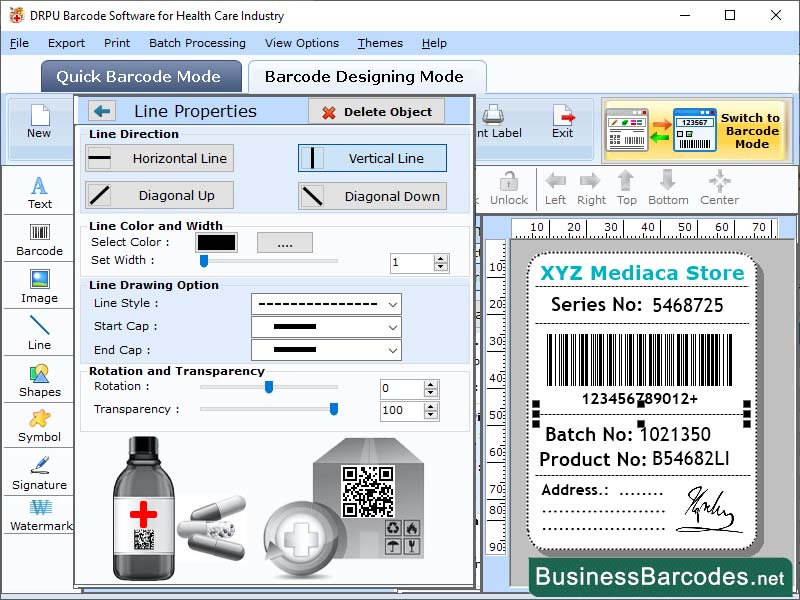 Laboratory barcode Maker Software, Label Maker Tool for Manufacturing, Pharma Barcode Creator Program, Healthcare Label designer Tool, Barcode Printable Tool for Hospital, Label Maker Software for Clinic, Pharmaceutical industry Barcode Tool