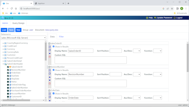 oracle, mysql, postgresql, microsoft sql server, adhoc query, rest data service, sql query