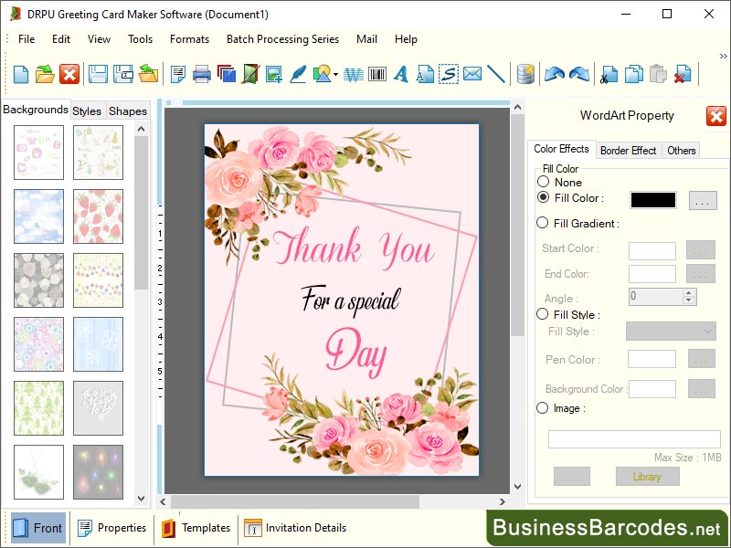 Greeting Card Maker, Design and Create for Greeting Card, Greeting Card Design Tool, Professional Look for Card, Greeting Card Maker Software, Layout and Font for Card Design, Print for Designing Greeting Card