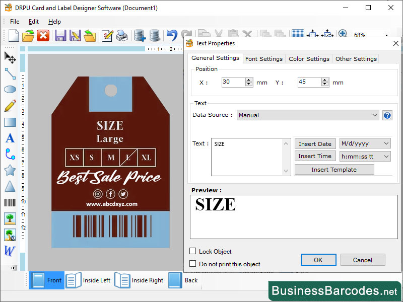 Import Barcode Labels Design, Export Labels Designs, File Formats for Label Designing, Compatible Labels Creator Software, Label Maker Application, Use Vector Graphics for Labels, Card and Label Designer Software, Label designing Utility