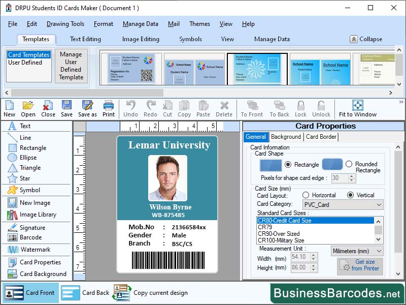 Design Elements Student ID Card, Student ID Card Benefits, ID Card Printing Software, Student Entry Card Templates, Student ID Print Management System, Software for Student Badge Printing, Design Student ID Maker Platform, Student ID Card Generator