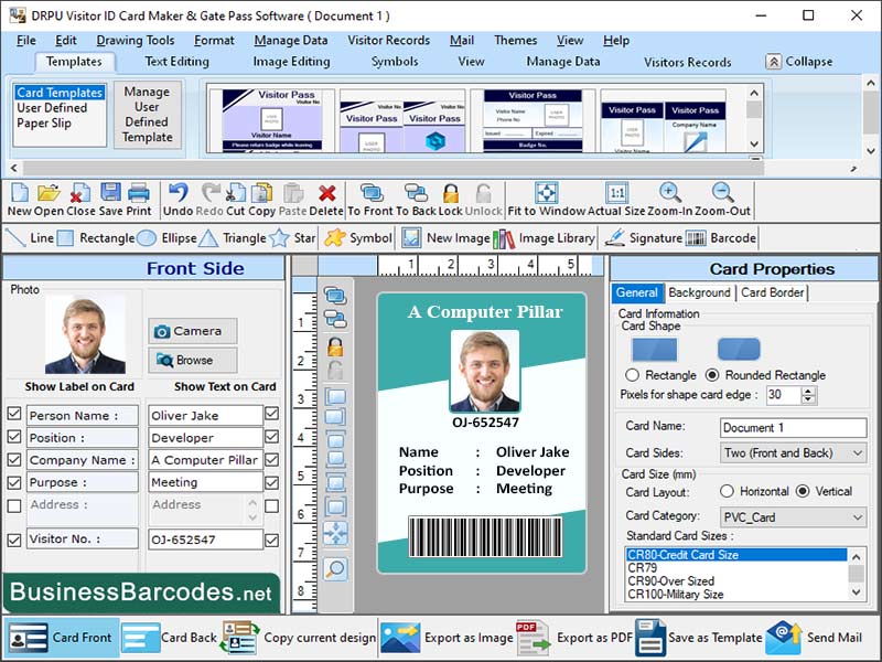 Visitor Management Software for Windows, Id Card Verification Application, Badge Printing Management Software, Create Visitor Management Tool, Id Card Maker Application Online, Free Visitor Management Software, Badge Maker Free Id Card Software