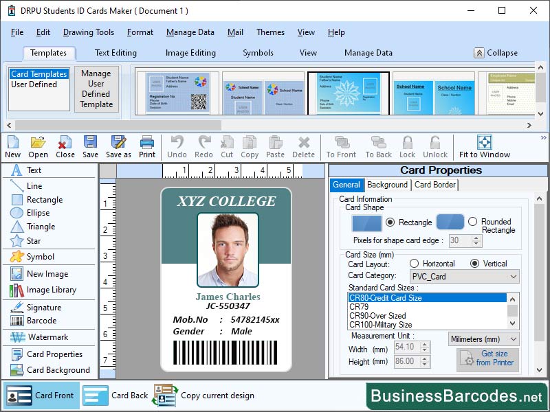 Student Id Card Designing Software, Identification Card Maker Application, Identity Card Designer Utility, Maintained Id Card Software, Student Id Badge Designing, Purchase Id Card Maker Software, Maintenance of Id Card Maker, Reliable Card Maker