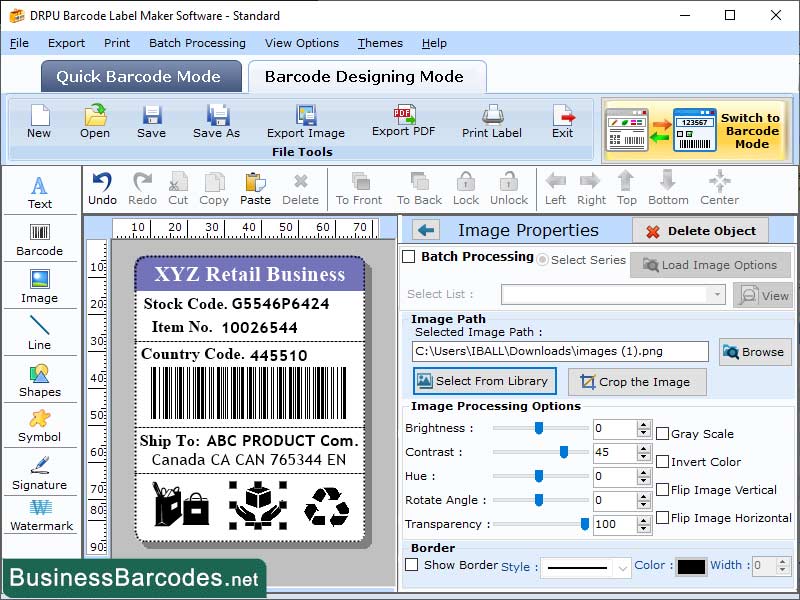 Standard Business Barcode Label Tool, Barcode Labelling Standard Edition, Two-dimensional Label Maker Software, Linear Barcode Labelling Software, Buy Standard Business Barcode Maker, Download Standard Barcode Edition, Enhanced Business Barcode Label