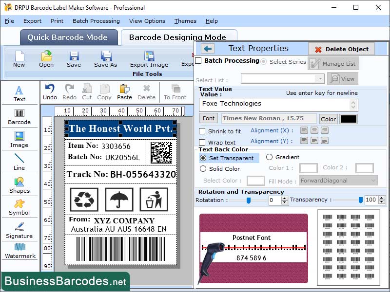 Postnet Barcode Creator Tool, Postnet Barcode Generator Software, Encodes Postnet Barcode Maker, Download Postnet Barcode Maker Tool, Professional Postnet Barcode Designer, Online Postnet Barcode generator, Postnet Barcode Application for Windows