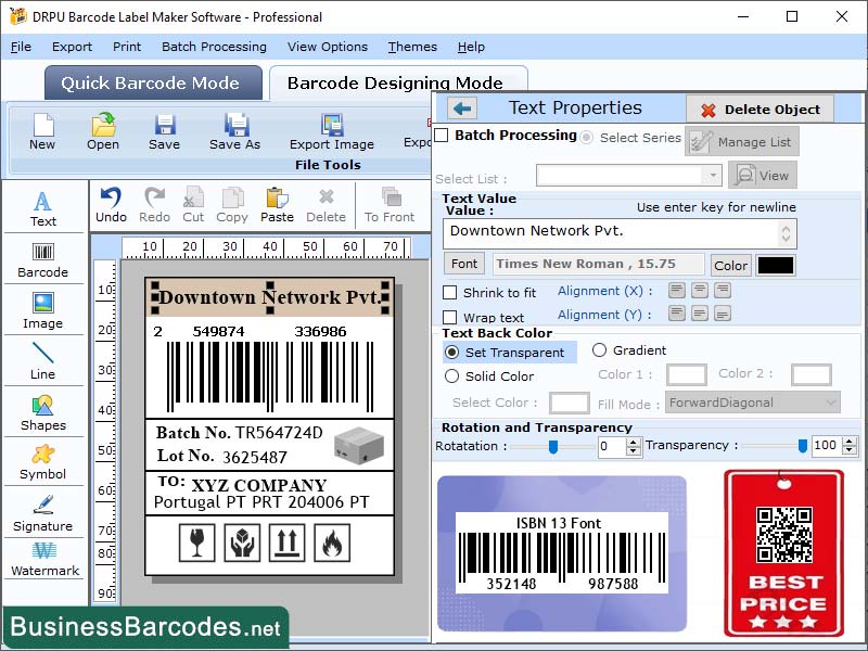 ISBN-13 Barcode Maker Software, ISBN-13 Barcode Creator Program, Tool for ISBN-13 Barcode Designing, Windows ISBN-13 Barcode, Download ISBN Barcode Software, Readable ISBN-13 Barcode Printing App, ISBN-13 Barcode Creator, ISBN-13 Barcode Maker