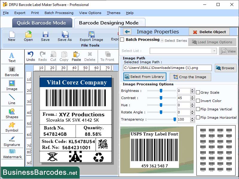 USPS Tray Label Barcode Application, USPS Tray Label Reader, USPS Tray Label Decoder, USPS Tray Label Encoder, USPS Tray Label Scanning, Cost-Effective Tray Label Software, Efficient Mails Tray Encoder, Enhanced USPS Tray Bar Encoder Tool