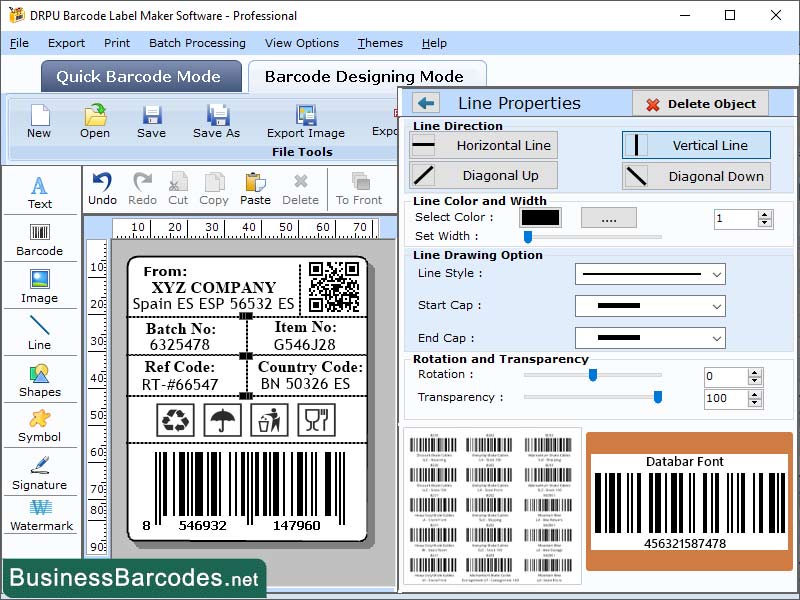 Create Data Bar Code 128 Barcode Maker, Data Bar Code 128 Barcode Software, Data Bar Code 128 Barcode Tool for Window, Linear Barcode Designing Application, One-Dimensional Barcode Generator Tool, Design Encoded Data Bar Code 128 Barcode