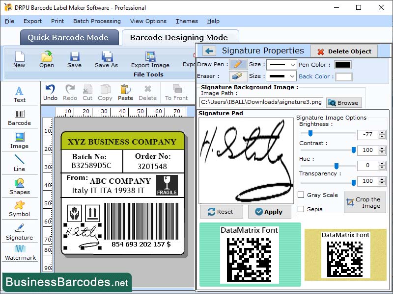 Data Matrix Barcode Label Application, Manufacturing for Data Matrix Barcode, Printing Data Matrix Barcode Label, Designed Barcode Label Tool, Asset Tracking Barcode Label, Designed Data Matrix Barcode Tool, Accurately Barcode Label Application