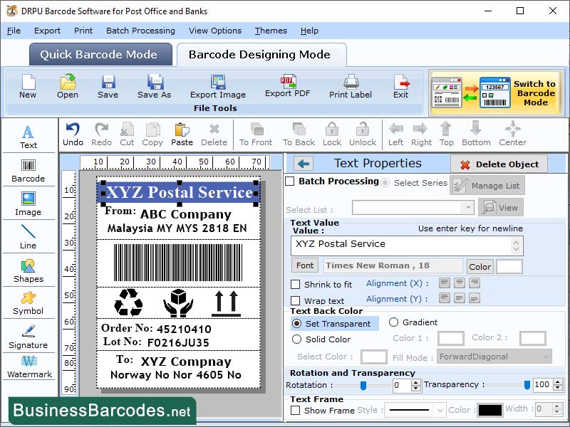 Generate Bank Barcoding Application, Create Post Office Barcode Maker, Postal Barcode Generator Program, Create Customized Barcode Labels App, Bank Barcoding System for Window, Print Barcode Software for Post Office, Barcode Creator Tool for Business