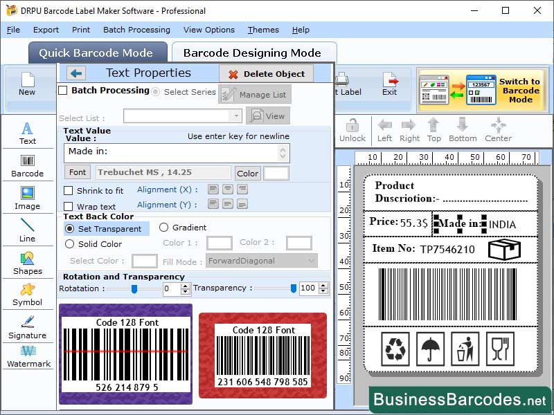 Generate Code 128 Barcode, Create Code 128 Barcode, Code 128 Barcode Printer App, Business Barcode Generator Application, Label Design Software, Free Online Barcode Generator Software, Code 128 Barcode Download Code 128 Font, Barcode Scanner Software