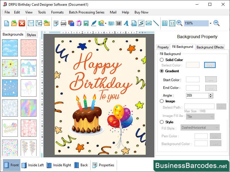 Memorable Birthday Card, Software for Birthday Card, Unique Design Birthday Card, Interactive Cards Maker for Birthday, Virtual Wishing Cards, Custom Designer for Birthday Cards, Birthday Cards Printing Methods, Use Software for Birthday Invitations