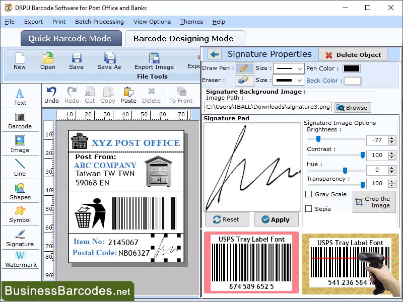 USPS Tray Label Barcode creator, USPS Tray Label Generator, Online USPS Tray Label Maker tool, Read and Encoded USPS Tray Barcode, USPS Tray Label Barcode Fonts, Professional USPS Tray Label Barcode, Window USPS Tray Label Barcode Software