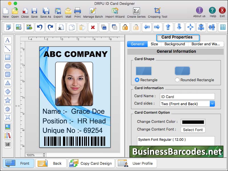 ID Card Maker Software for Mac, ID Card Designer Corporate Edition, Multiple Mac ID Card Designer Tool, Students ID Cards Maker App for Mac, Visitors Mac ID Cards Maker Software, Custom Visitor ID Card Maker for Mac, Create Mac ID Card Online