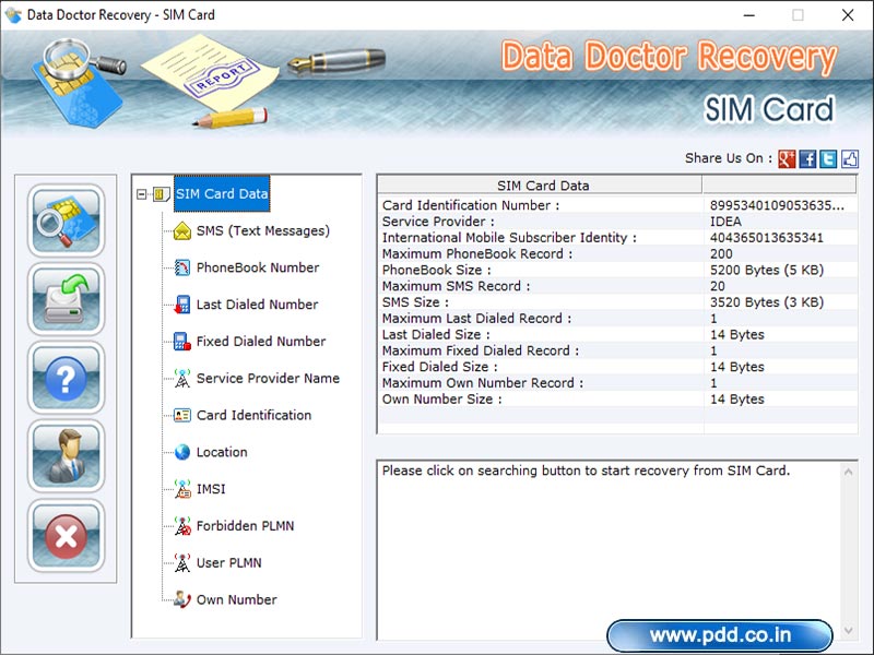 Free, download, SIM, card, data, recovery, application, disk, scanning, process, rescue, repair, salvage, lost, text, messages, inbox, outbox, folder, program, supports, Windows, operating, system, regain, delete, contact, numbers