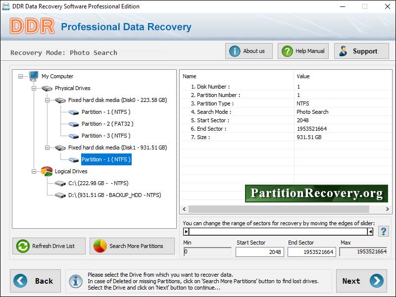 Recover, Partition, Data, Software, rescue, erase, file, folder, USB, disk, digital, media, storage, device, restore, missing, audio, video, damaged, HDD, regain, deleted, photo, image, picture, corrupted, memory, card, computer, program