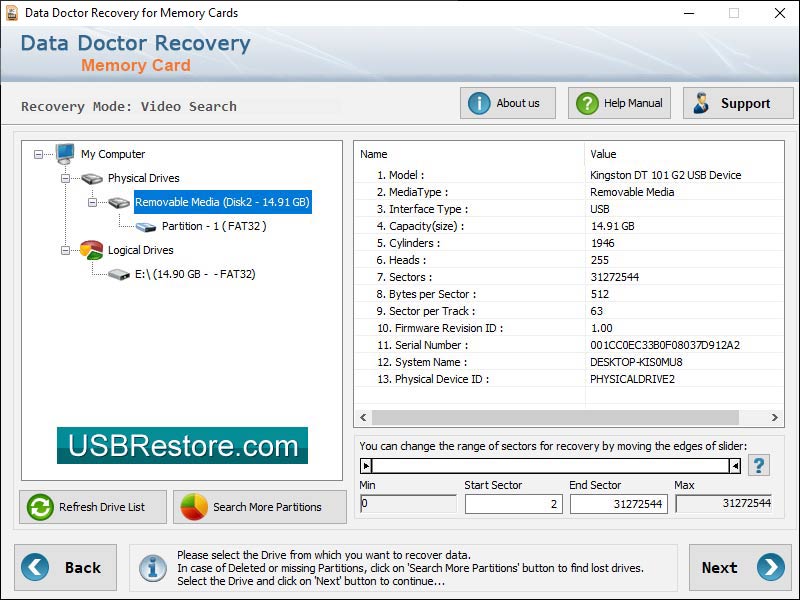 Memory card restore software, XD picture card files repairing utility, relocate lost audio/video clips, fetch erased pictures from MMC card, undelete lost snapshot from SD card, regain inaccessible photos, SD card data regaining program