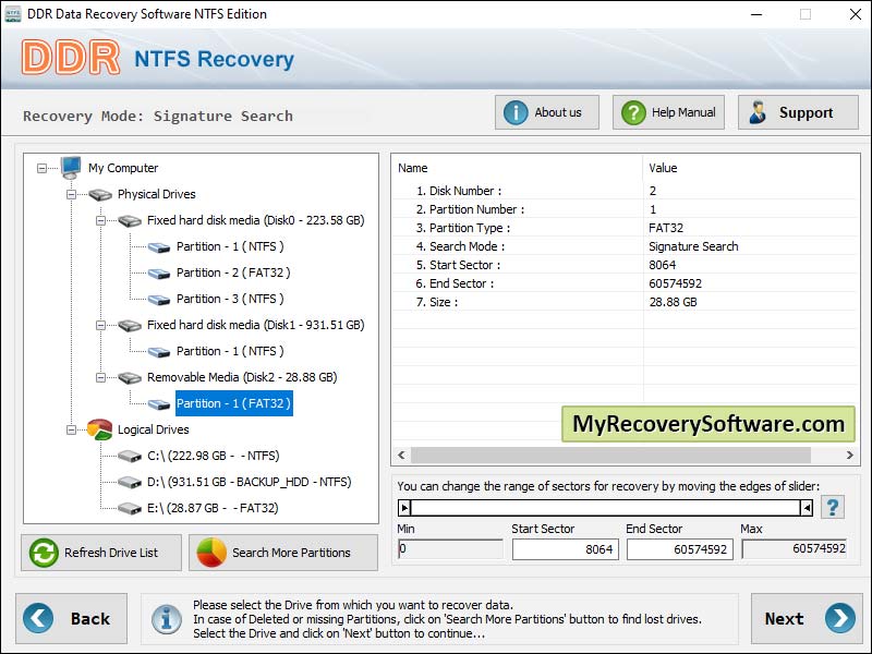 Removed data recovery system, best disk drive file rescue tool, recover lost data, hard disk drive recovery software, freeware recovery for NTFS, download free restore tool, how to undelete erased data, recovery from hard drive, NTFS file retrieval