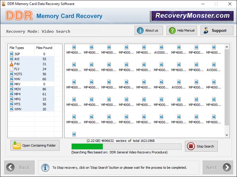 Compact flash memory card recovery tool, memory stick recovery program, secure digital card recovery program, multimedia card data revealing software, audios videos recovery program, retrieve memory card deleted data, xD picture card recovery tool