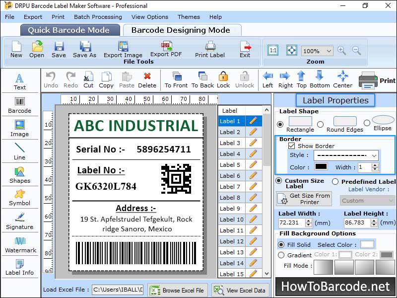 Free, download, barcode, label, maker, software, create, print, industrial, product, price, tag, coupons, invoice, stickers, images, designing, objects, line, pencil, text, color, picture, linear, 2d, font, symbol, support, Windows, OS