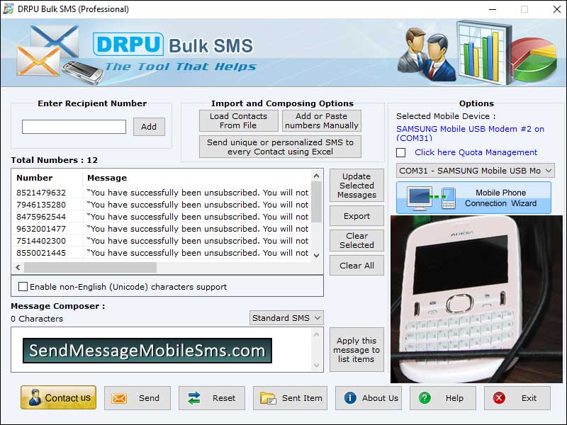 GSM bulk sms sender program, text messaging program, download bulk messaging software, sms sender software free download, bulk sms software for gsm mobile, free sms send tool, mobile text messaging software free, free download sms gateway tool