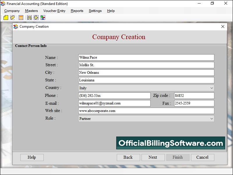 Advance Inventory recording software, bookkeeping maintenance application, billing management software, professional business transaction recording tool, financial management utility, record company cash book, account management program
