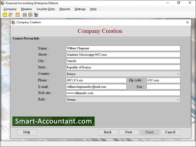 Download accounting software, calculates profit/loss details, maintain financial transactions, generate production reports, maintain stock/inventory information, utility for financial accounting, account management application