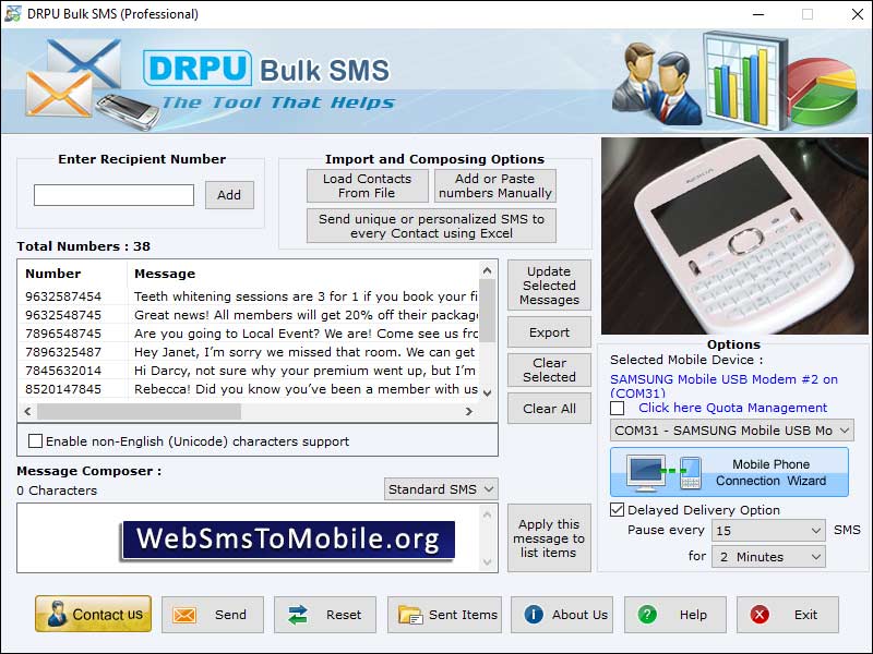 Web, SMS, Mobile, GSM, software, transmit, limitless, text, message, national, international, phone, network, program, circulate, news, promote, business, broadcast, product, information, application, forward, greeting, notification, job, alert