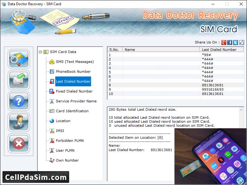 Regain erased phone numbers, retrieve formatted contact numbers, SIM Card Data Restore Program, restore deleted contacts, download sim card data recovery program, restore lost messages, recover inbox corrupted sms, rescue missing outbox messages