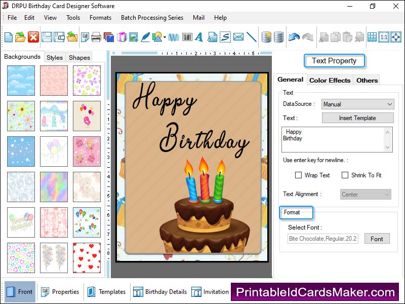 Greeting card maker software, birthday card software downloads, birthday card generator application, birthday card designing program, designs handmade birthday card, printable birthday card maker tool, free birthday card making software