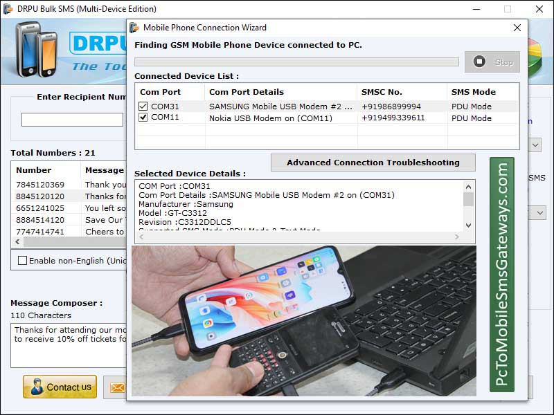 Free, download, mobile, bulk, sms, gateway, software, program, communicate, send, broadcast, deliver, mass, unlimited, multiple, text, messages, internet, connection, handsets, devices, broadcasting, utility, national, international, networks