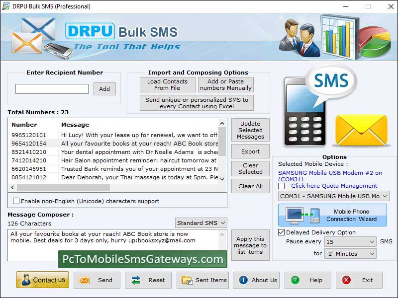 GSM, Mobile, SMS, Gateways, Mac, Software, send, bulk, reminder, alert, promotional, professional, message, national, international, network, deliver, standard, notification, broadcast, infinite, text, Apple, computer, utility