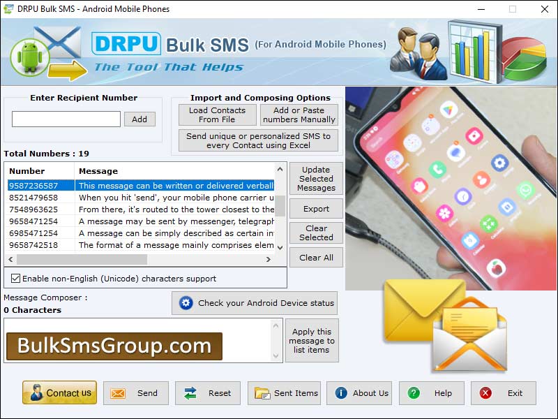Download, text, sms, sending, software, deliver, notification, message, advertisement, alert, business, product, price, updation, detail, news, offer, individual, contact, number, Windows, OS, install, computer, system, memory, Android, mobile, phone