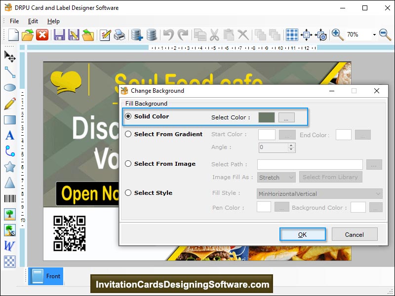 Invitation, card, designing, software, generate, printable, greetings, stickers, coupons, logos, letterhead, envelop, tags, labels, postal, visiting, size, color, shape, rectangle, ellipse, instantly, data, set, series, develop, create, computer