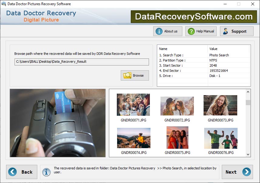 Digital photo undelete application, recover inaccessible picture file, advance picture file retrieval program, restore misplaced USB drive files, best file restoration application, photo file recovery program, rescue formatted removable media data