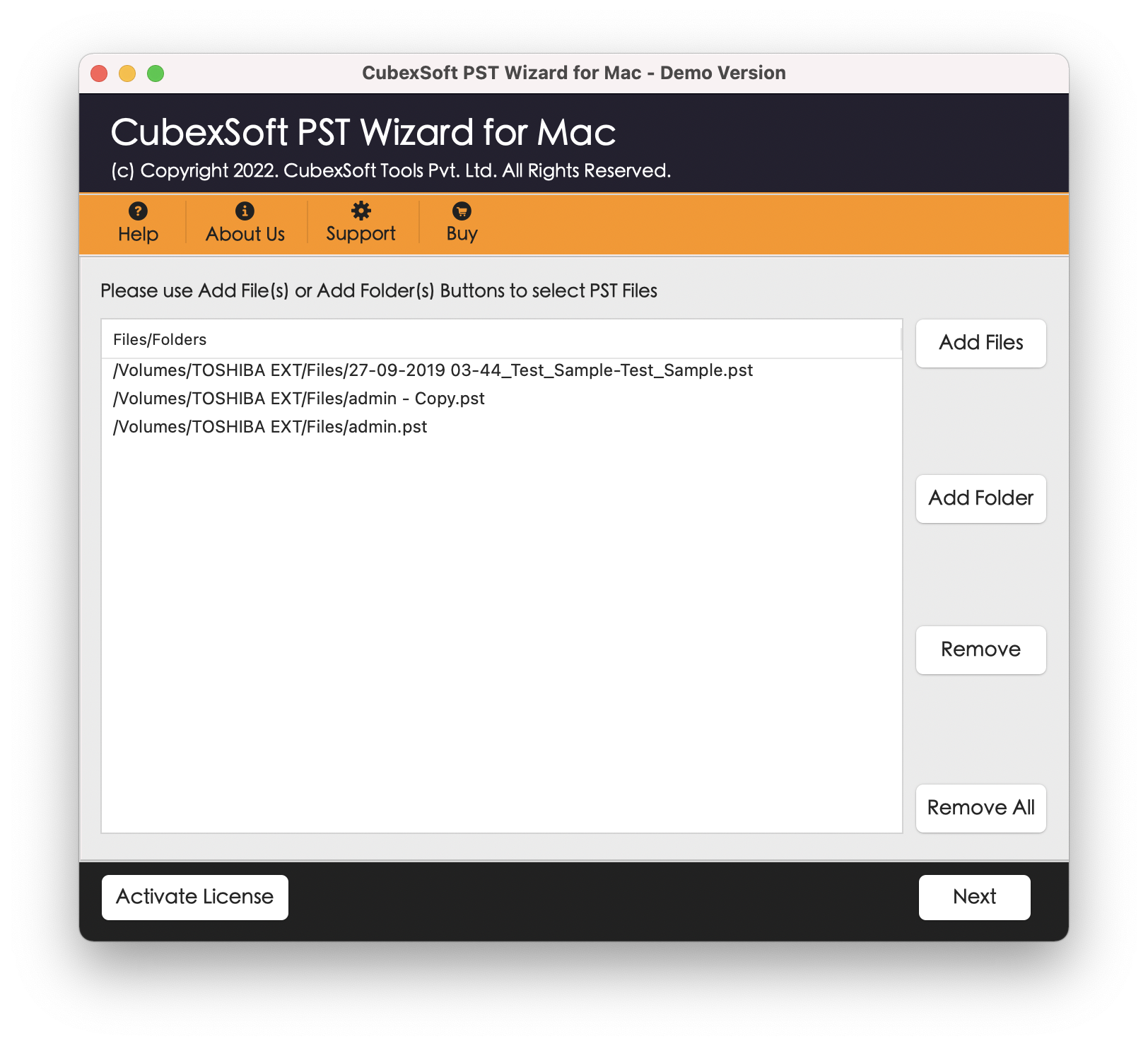  cubexsoft pst wizard for mac, mac pst converter, pst converter for mac