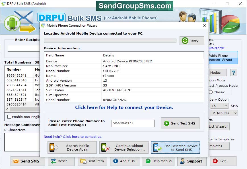 Download, professional, Android, mass, text, messenger, apps, send, broadcast, bulk, SMS, sender, tool, forward, thousands, news, alerts, event, notification, business, product, sales, information, national, international, mobile, network