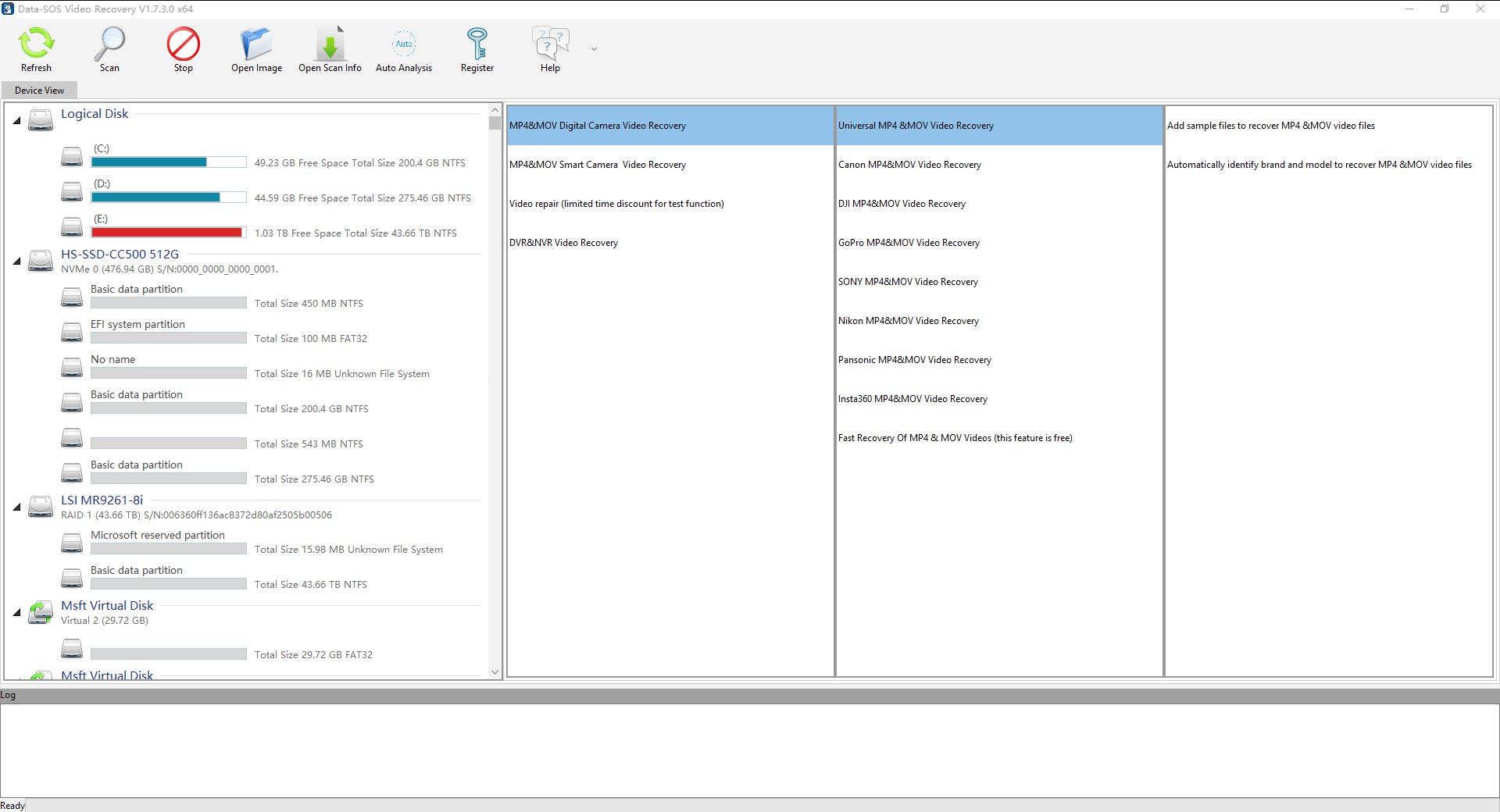 Data-SOS Video Recovery