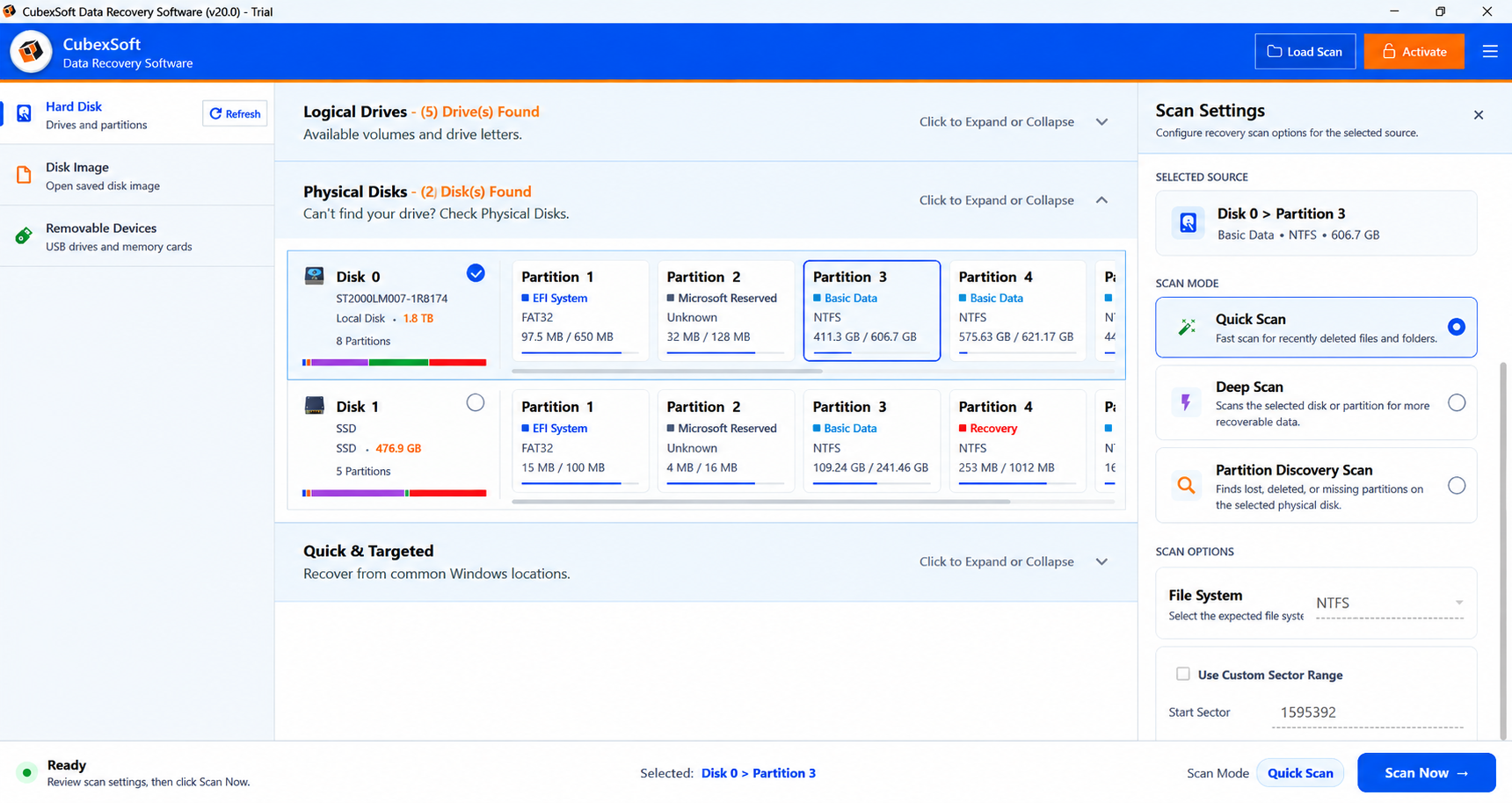 CubexSoft Data Recovery Software